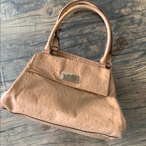 Kate space ostrich style  hand bag